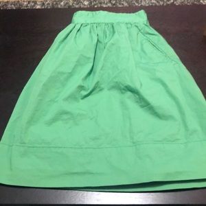 Green Banana republic factory skirt with pockets